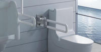 S39407 Palang cengkaman bilik mandi, palang pegang boleh lipat, pegangan tangan keselamatan, palang pegang tidak licin;